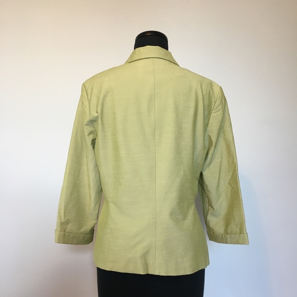 VTG Jacqueline Ferrar Light Green Spring Blazer, 6 - Picture 2 of 9